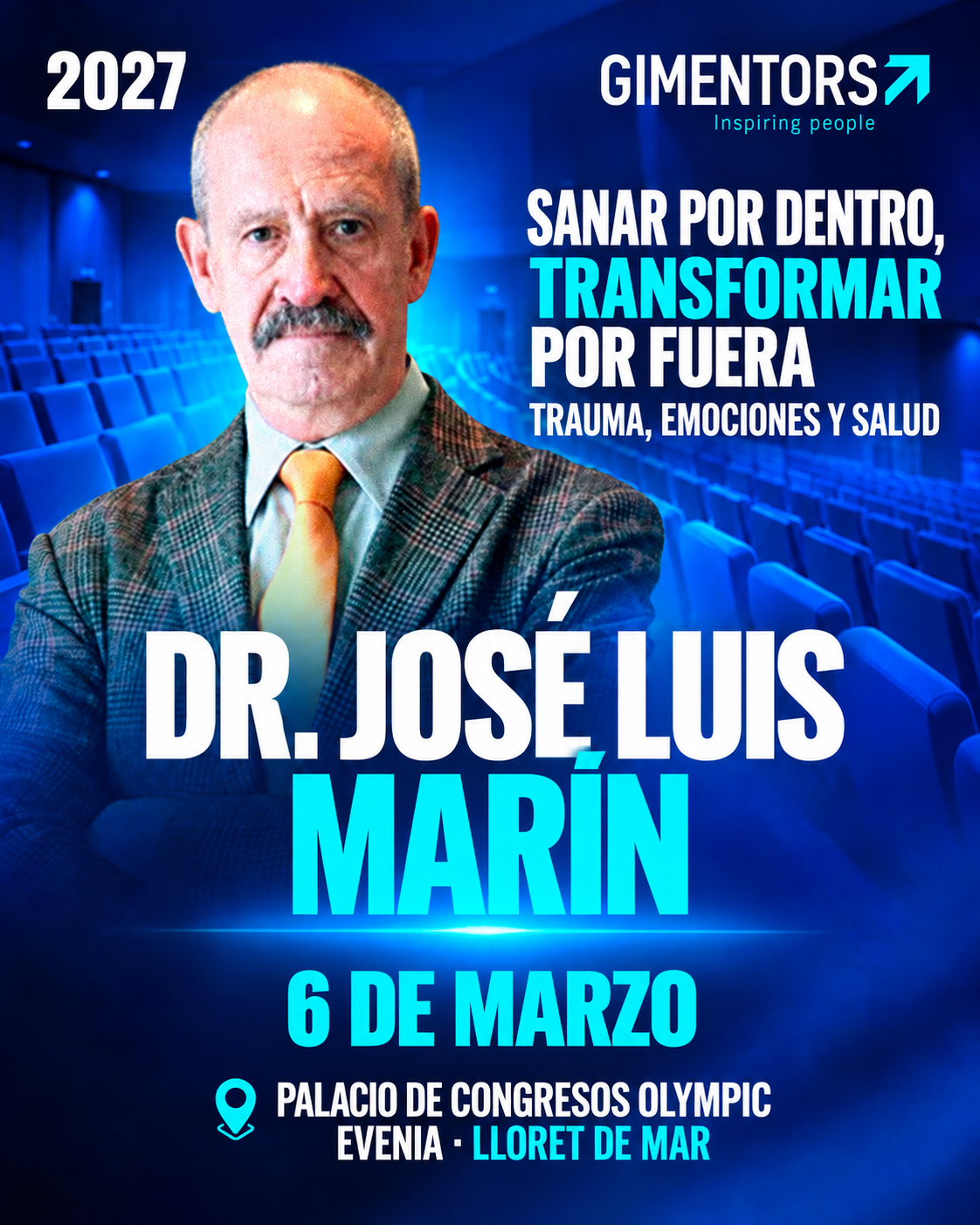 Cartel: Dr. José Luis Marín en Lloret de Mar